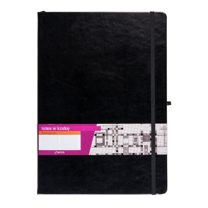 Agenda Antra Note A5, Negru