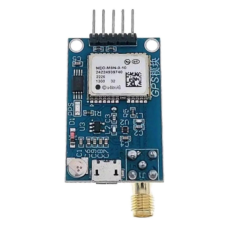 Modul GPS NEO-8M, 3.3V-5V, culoare aleatorie, pentru microcontrolere