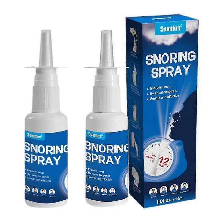 Set 2x Spray nazal anti-sforait, Sumifun