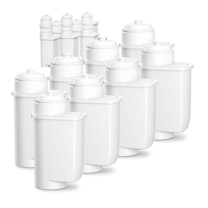 Filtru apa set 8 bucati, compatibil EQ3/EQ6/EQ9, Vero TZ70003, alb, plastic