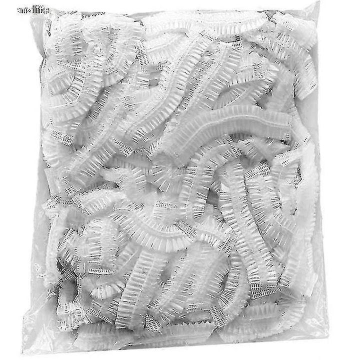 Set 100 Piese Bonete de Dus, Accesorii Tuns si Vopsit, Plastic