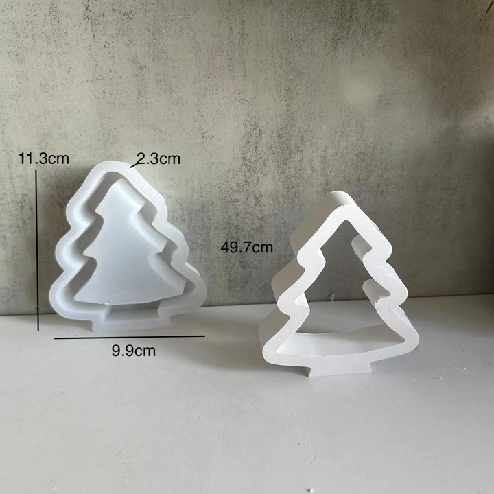 Forma prajituri, ornament Craciun, 1 bucata, rasina epoxidica