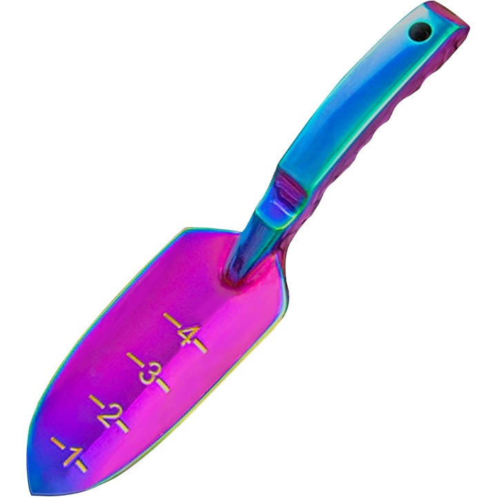 Kerti lapát, fém, 2.2mm, ergonomikus kialakítás, sokszínű, kompakt
