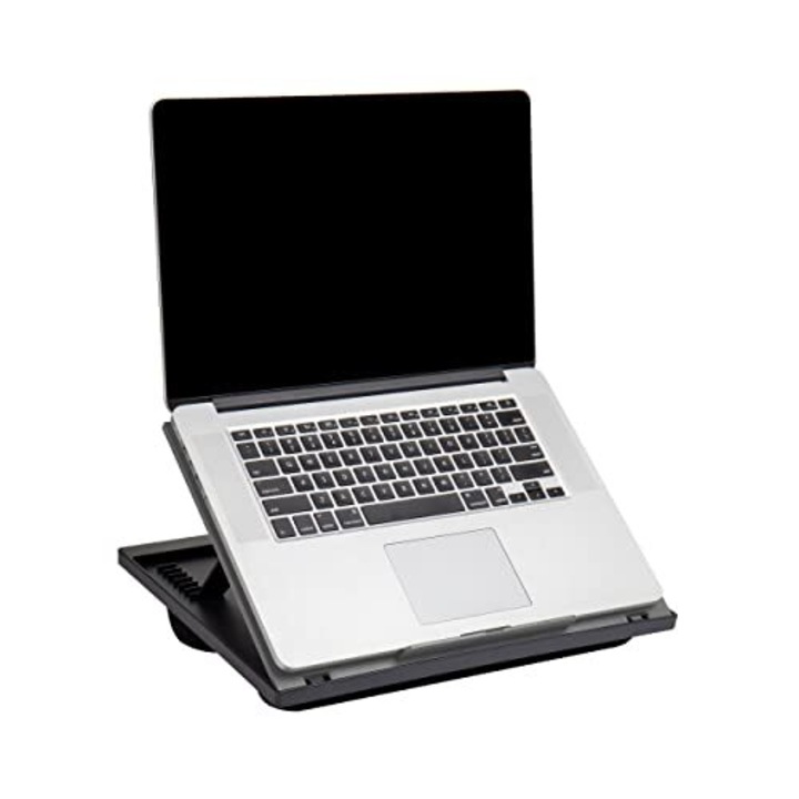 Suport laptop cu perna, 11x37.47x5.84cm, 8 configuratii ajustabile, usor, calatorie