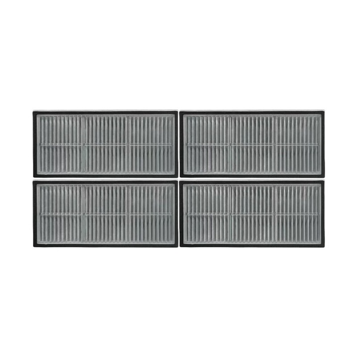 Set 4 filtre de inlocuire pentru aspirator robot Dreame X30 Ultra, multicolor, dimensiuni variate