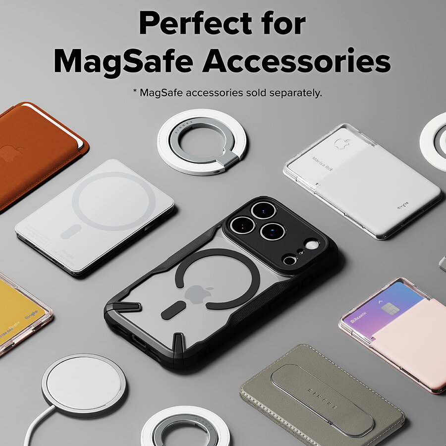 Husa pentru iPhone 17 Pro Max - Ringke Fusion X MagSafe - Black