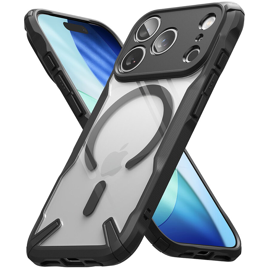 Husa pentru iPhone 17 Pro Max - Ringke Fusion X MagSafe - Black