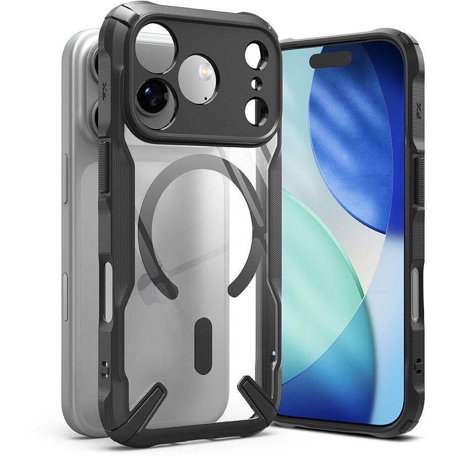 Husa pentru iPhone 17 Pro Max - Ringke Fusion X MagSafe - Black