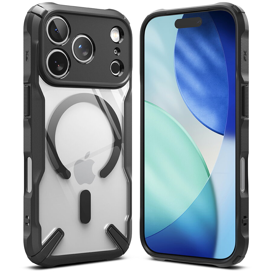 Husa pentru iPhone 17 Pro Max - Ringke Fusion X MagSafe - Black