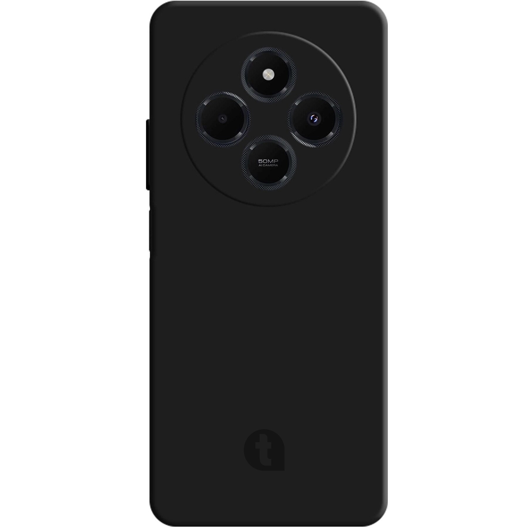 Husa de protectie telefonultau din silicon, Compatibil cu Xiaomi Redmi 14C, Ultra Slim, Negru