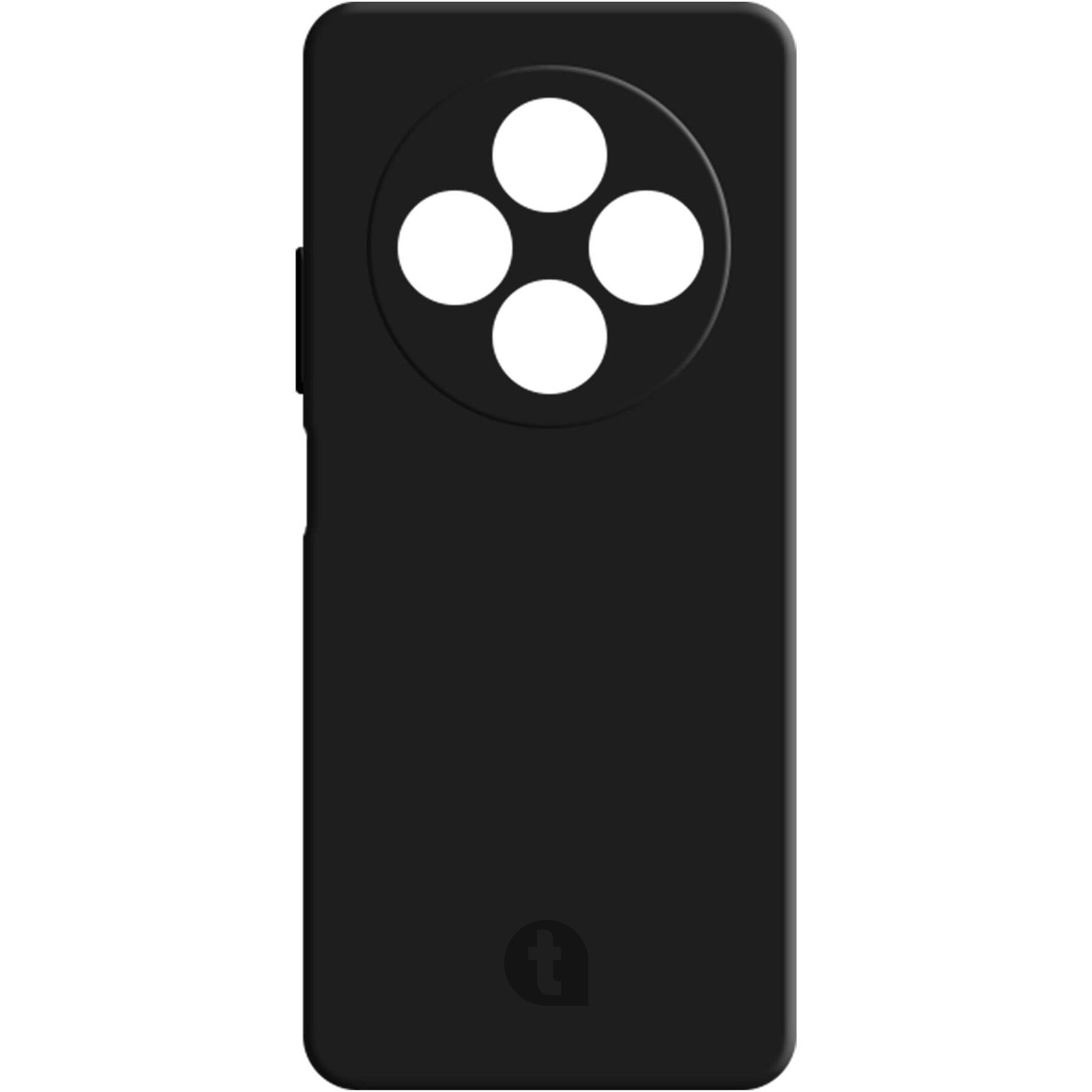 Husa de protectie telefonultau din silicon, Compatibil cu Xiaomi Redmi 14C, Ultra Slim, Negru
