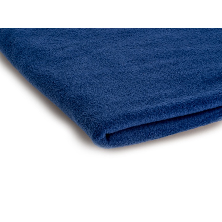 Polár kelme 300 g/m², Szín Búzavirágkék, 100% Poliészter, Méretek 50cm x 155cm