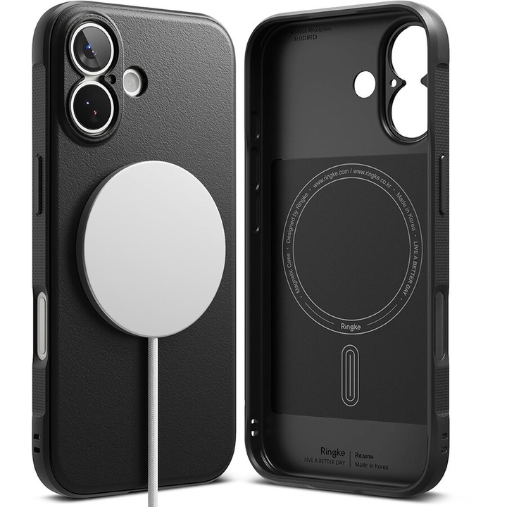 Husa pentru iPhone 17 - Ringke Onyx MagSafe - Black