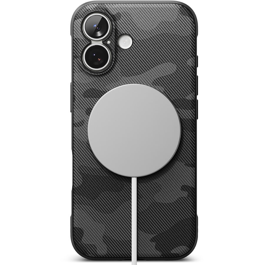 Husa pentru iPhone 17 - Ringke Onyx MagSafe - Camo Black