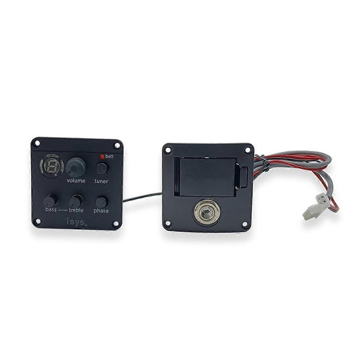 Pickup pentru chitara acustica Isys+, Negru