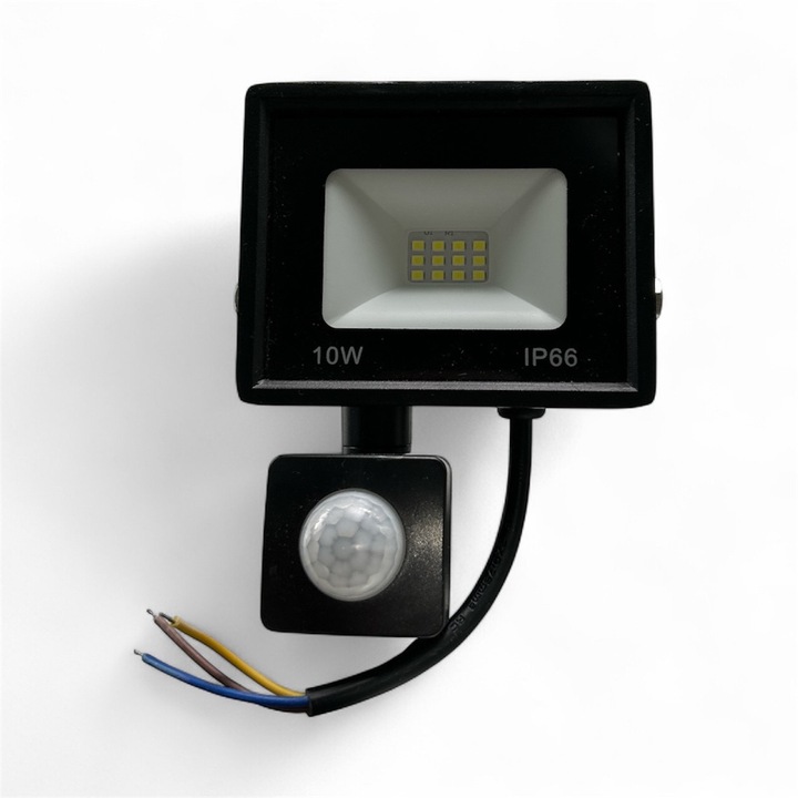 Proiector Led 10W 220V, Cu Senzor de Miscare, IP66