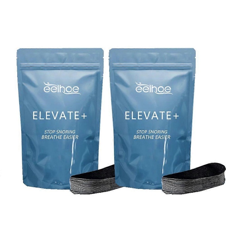 Pachet plasturi anti-sforait, 30 bucati, extract de lavanda, 10x15cm