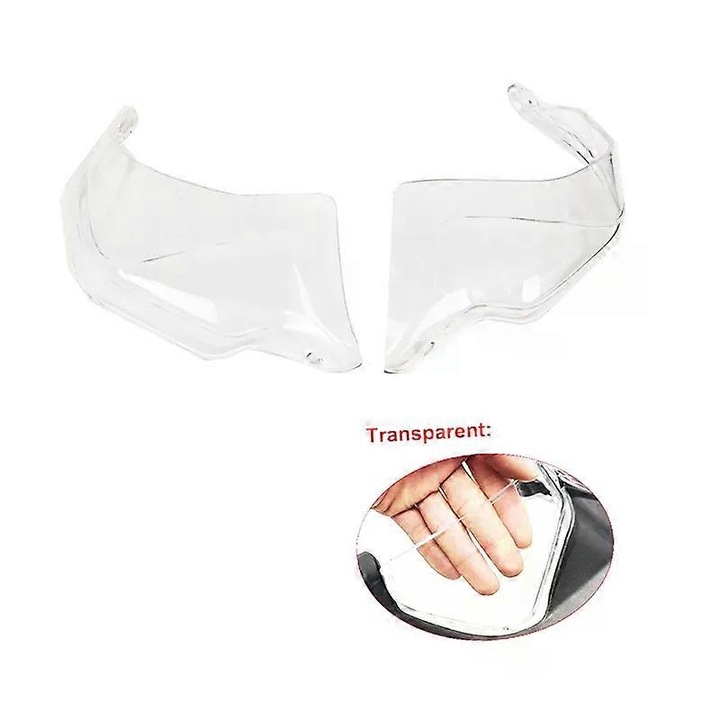 Protectii maini pentru motocicleta BMW S1000XR 2013-2023, ABS, transparent