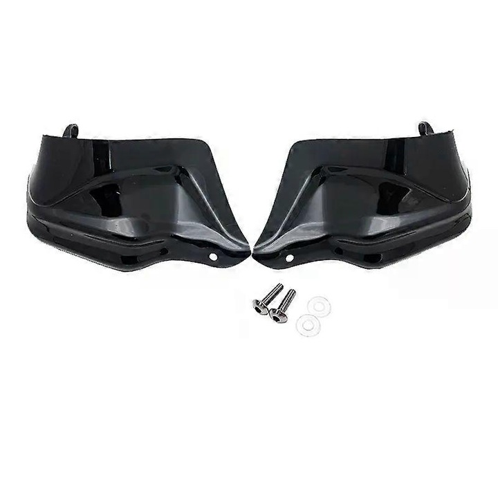 Protectii maini pentru motocicleta, Compatibile cu BMW S1000XR 2013-2023, ABS, negru, set 2 buc