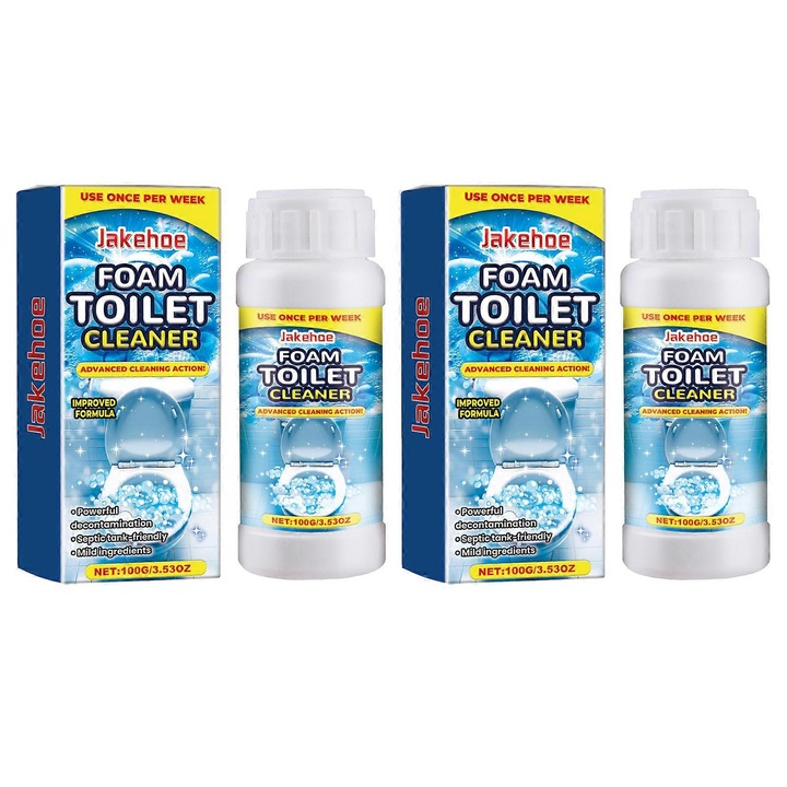 Освежител за тоалетна, Jakehoe, 11x4.3x4.3 см, 2 броя