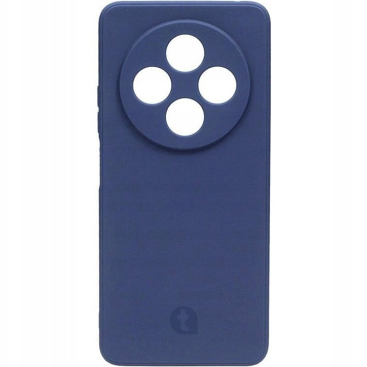 Калъф, съвместим с Xiaomi Redmi 14C, вашият телефон, матово синьо, силикон