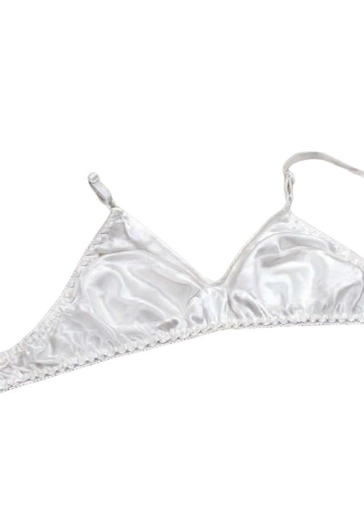 Melltartó SMS-WX002, Fehér, Selyem, 40 EU