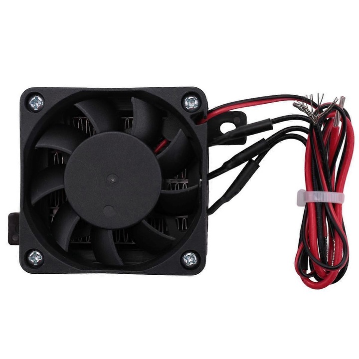 Преносим PTC нагревател, 70W, черен, 90x60x42 мм