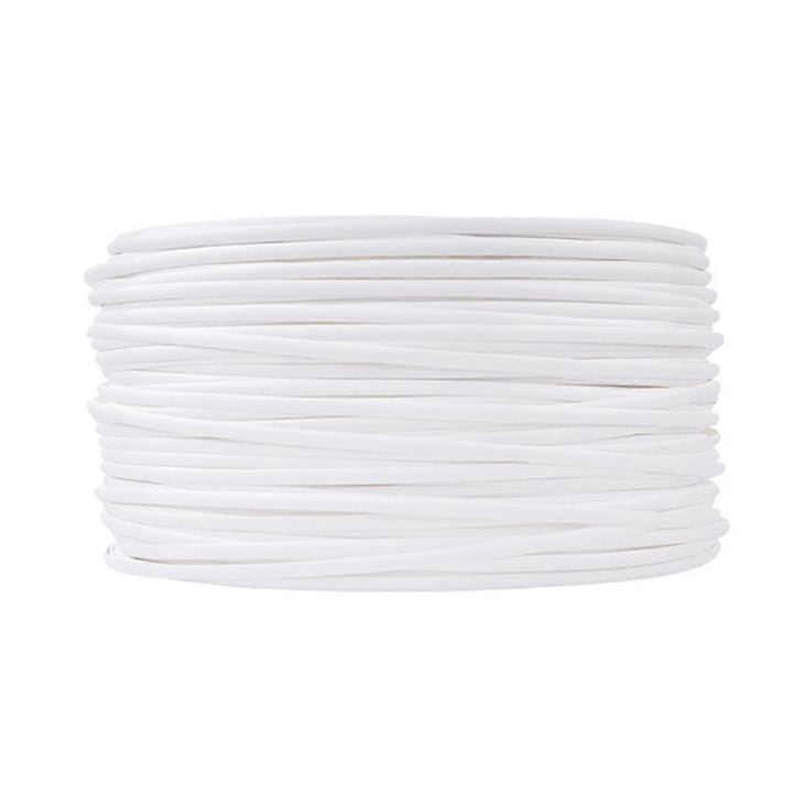 Material de reparare din ratan, 8mm x 1.2mm x 32m, alb, PE