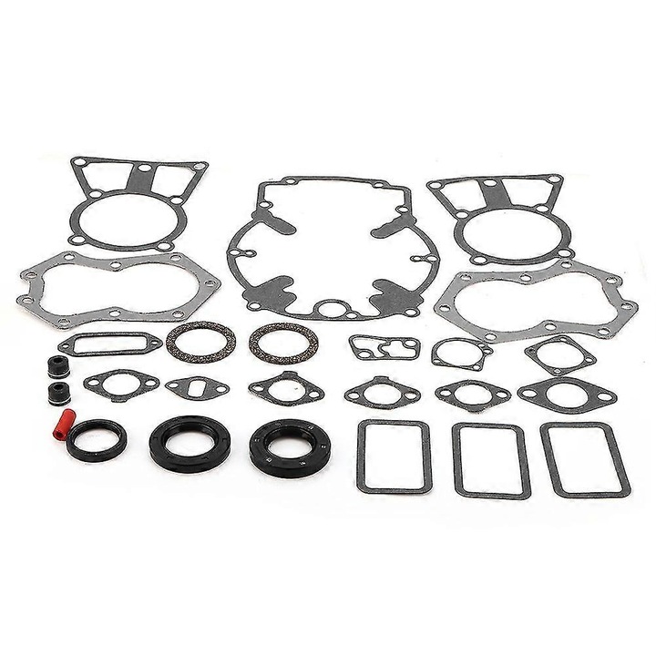 Tömítéskészlet, 1/4" NPT, Acél, M18 M20 Kt17 19 21-hez, Ezüst / Fekete