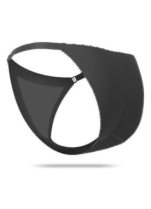 Chiloti modelatori pentru femei, modelatori, push-up, negru, lenjerie modelatoare, L INTL