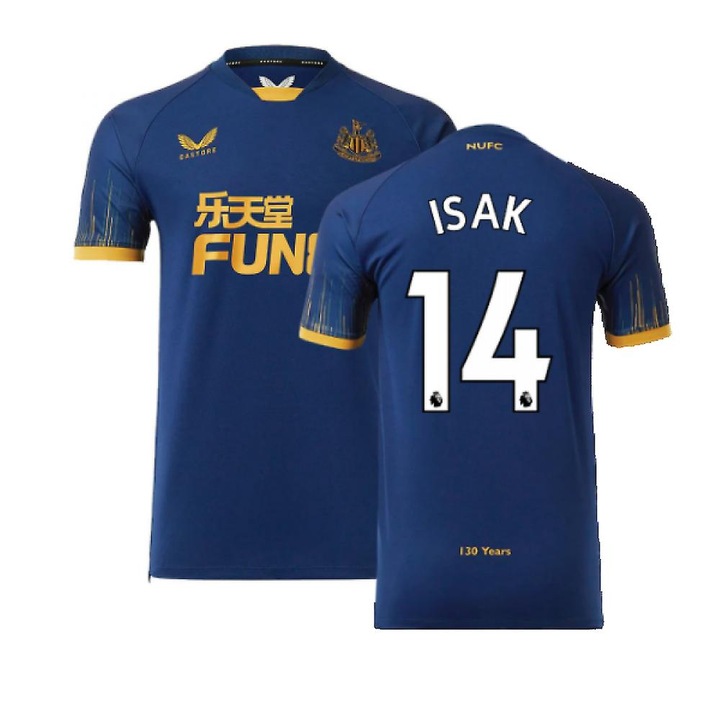 Tricou de fotbal Newcastle United 2022-2023, Alexander Isak, marimea M, Bleumarin