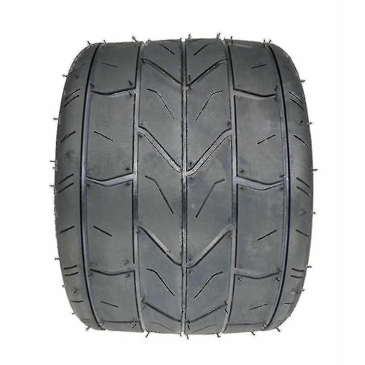 Мотоциклетна гума 10x6.00-6, черна, каучукова