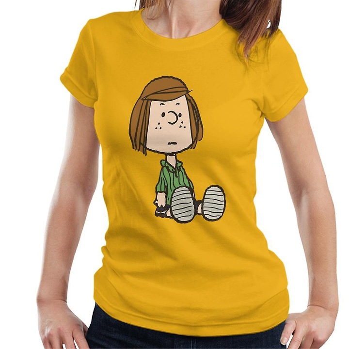 Tricou Peanuts Peppermint Patty, 100% bumbac - 45674