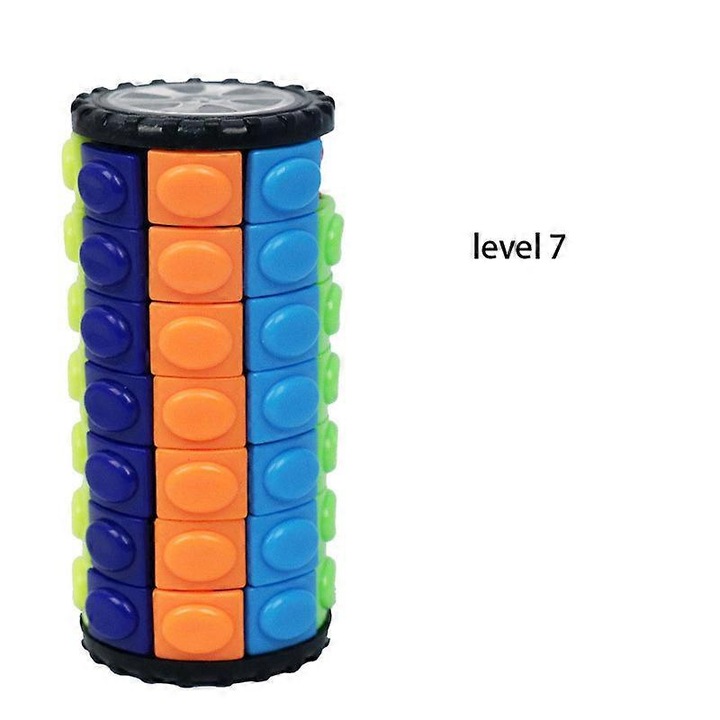 Cub anti-stres Tower, 3D, 4x8.5 cm, Multicolor