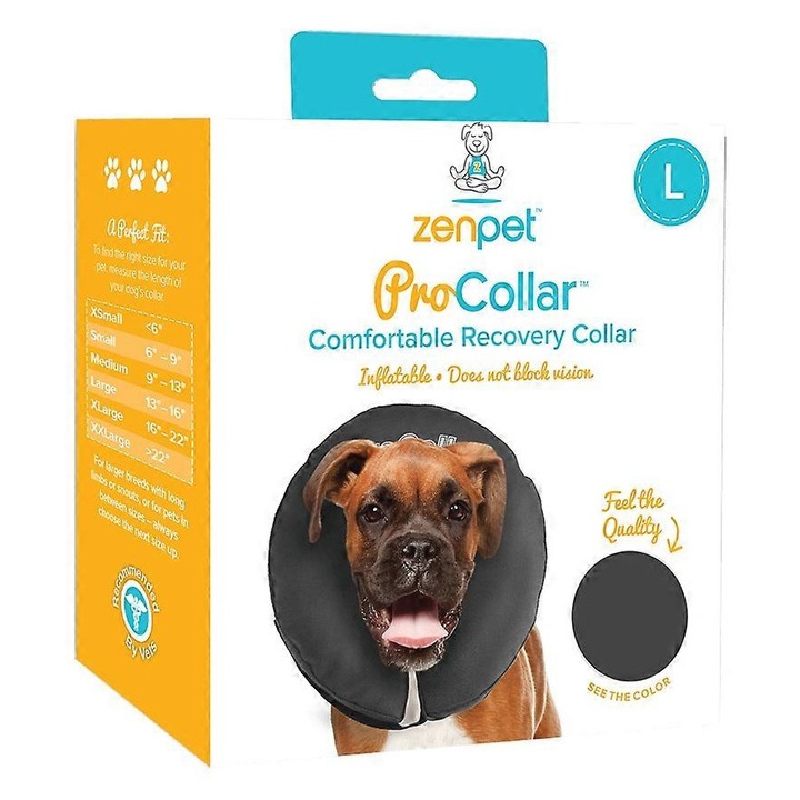 ZenCollar gallér, fekete, L