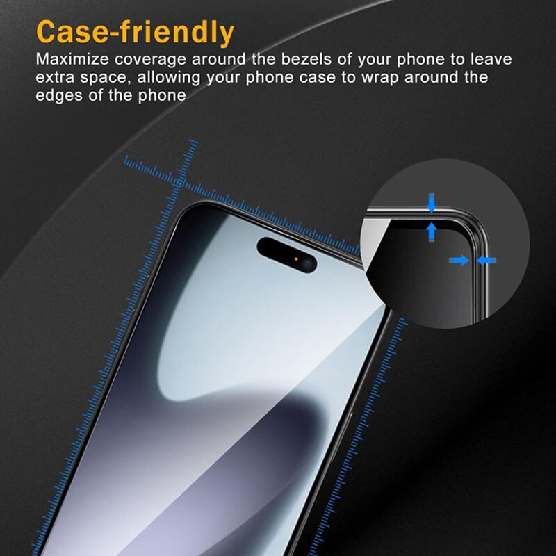 Set 3 folii protectie ecran/3 folii protectie camera, Rqiurpn, Sticla securizata, 9H, Pentru iPhone 17, Ultra Rezistenta, Transparent