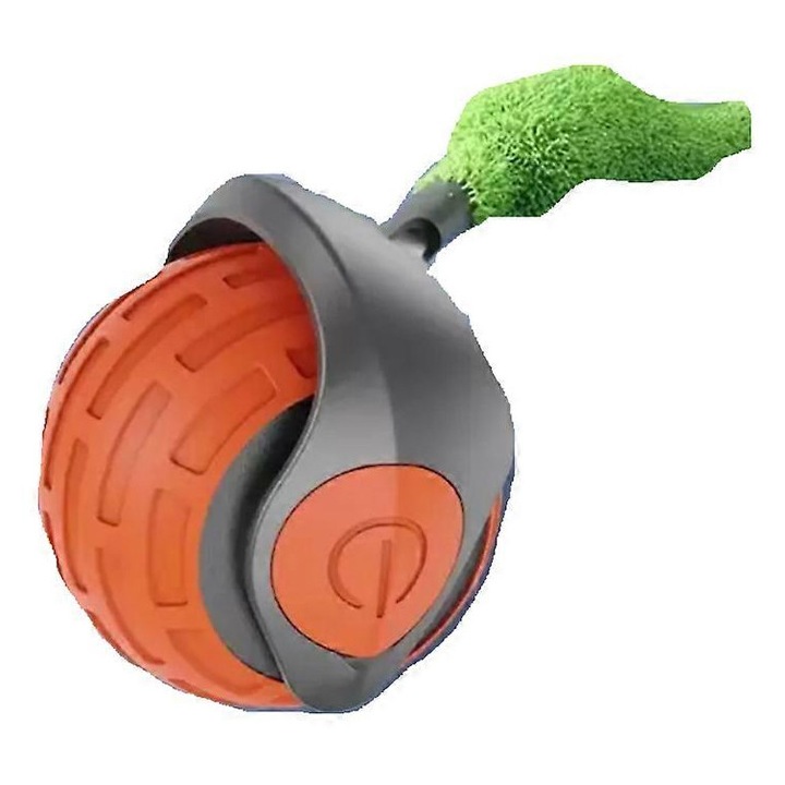 Interaktív macskajáték, automata labda, narancssárga, 50 mm átmérő