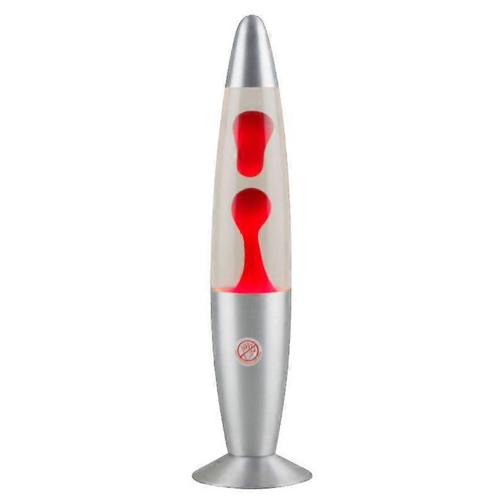 Лава лампа, червена, 25W, 22-25°C, пълен комплект