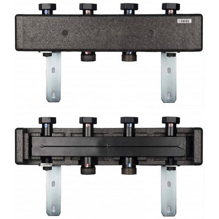Distribuitor Herz Pumpfix pentru 2 grupuri de pompare, DN25