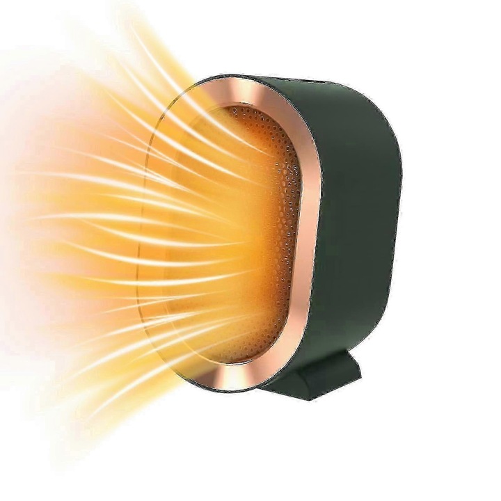 Elektromos hőlégfúvó, 3 beállítás, ventilátor funkció, fejlett védelem, IP44, kompakt méretek