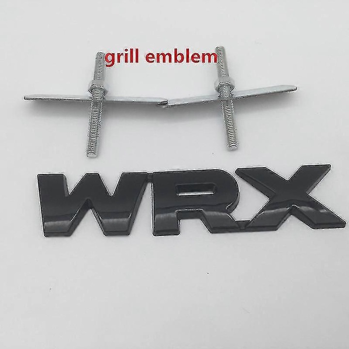 Sticker 3D metal pentru caroserie Subaru, dimensiuni 2.1x11.4cm, set de 1 buc.