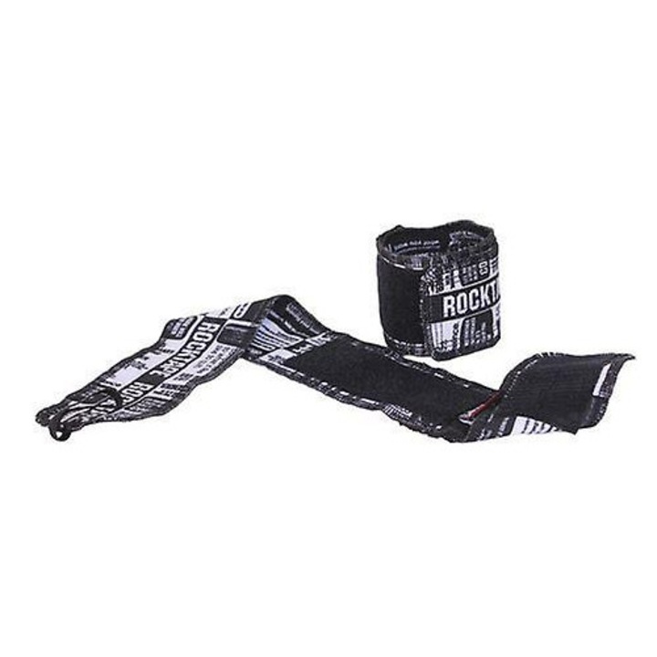 Aparatori de incheietura Rocktape RockWrist, model Manifesto, 22"x2.5", set de 2 bucati