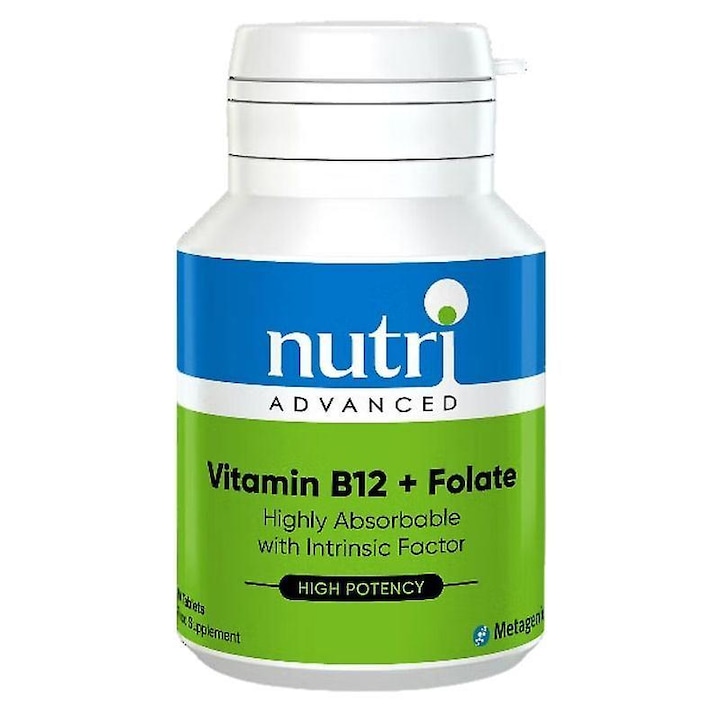 Vitamine B12 + Folat 60 capsule, Nutri Advanced