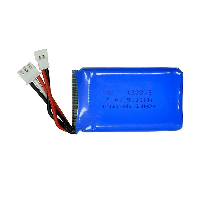 Baterie LiPo 7.4V 700mAh pentru avion RC QF009 SU35, set de 1 bucata
