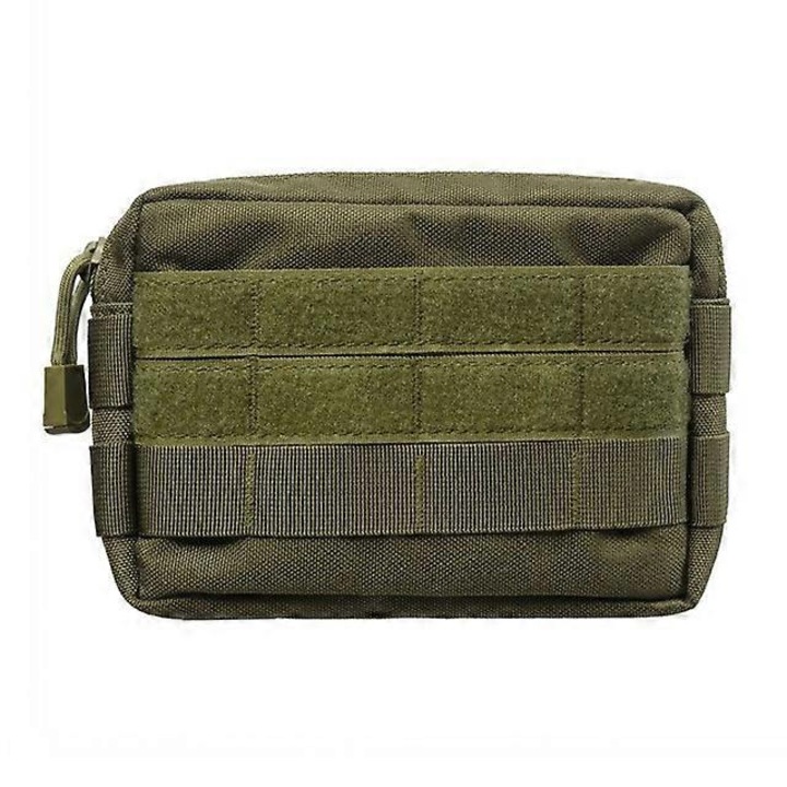 Organizator Molle, pachet de unelte, 1000D Nylon, verde, 15x10x4cm