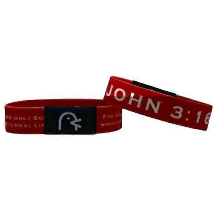 Bratara religioasa cu NFC, versete biblice, 17x2cm