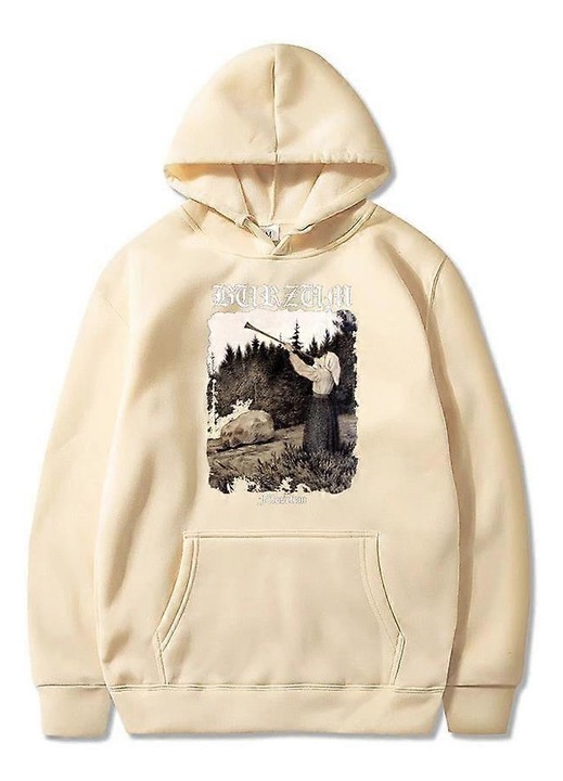 Hanorac barbati, Filosofem, bej, trendy, plus size