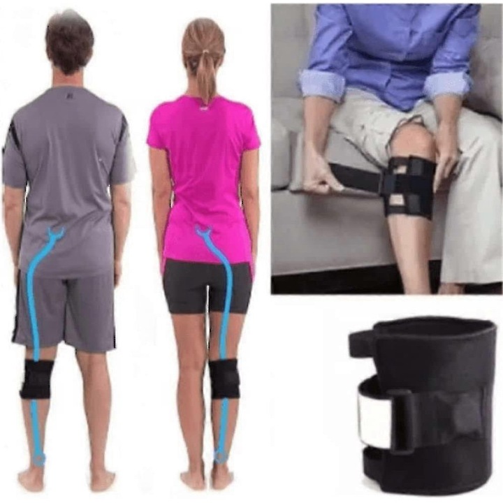 Suport ortopedic pentru sciatica, 2 bucati, ajustabil, confortabil, negru
