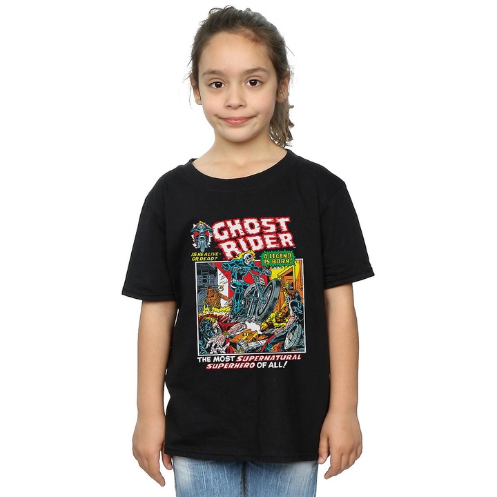 Gyermek póló, többszínű, pamut, Marvel design, lányoknak