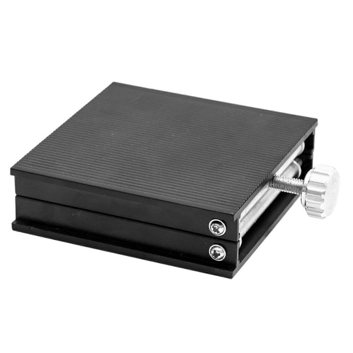 Platforma de ridicare, 90mmx90mmx83mm, aluminiu, ajustabila 30mm-90mm